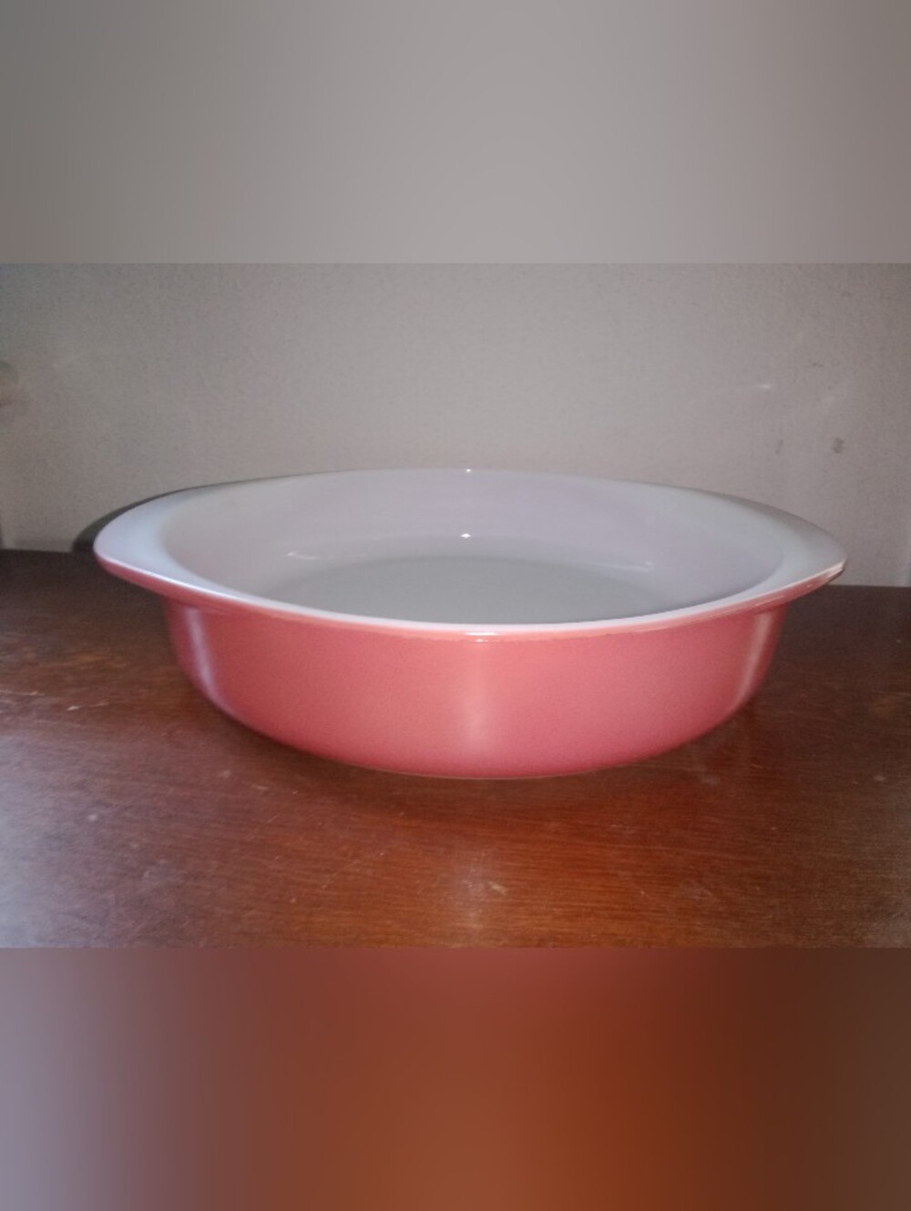 Vintage Pyrex Flamingo Pink 8" Pie Dish 1950s 50s Mid Century Modern MCM